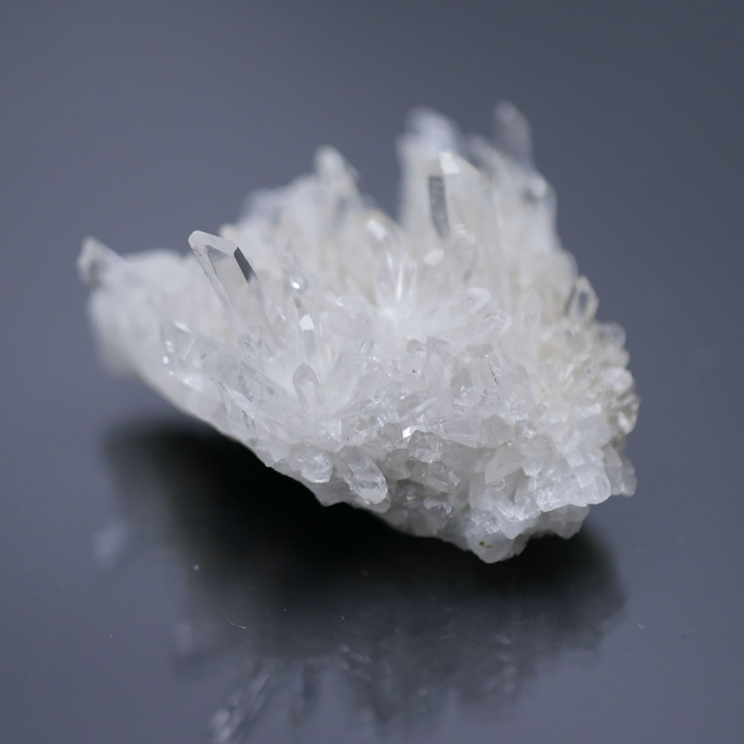 四川省産 菊花水晶 クラスター 1点物 約39g 天然石・置き物 空間
