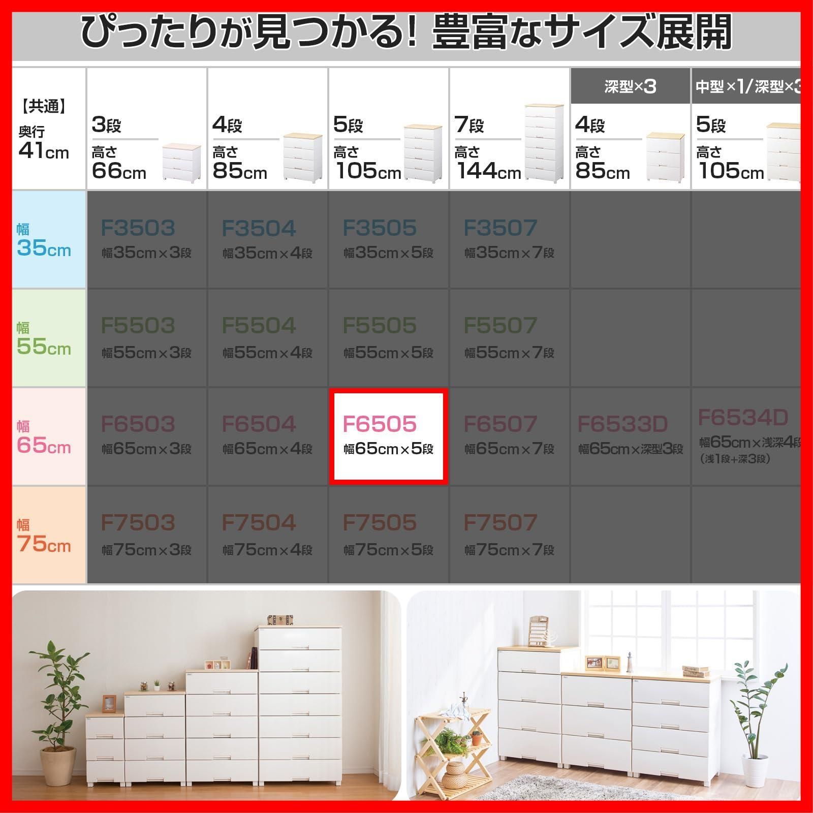 完成品 フィッツプラス 5段 サイズ 豊富 特許取得済 引出しロック付きで抜け落ちを防ぐ スムーズな引出し 脚付き 木製天板 インテリアに合うリビングチェスト 使いやすさを追求したチェスト タンス 収納ケース 衣装ケース プラス