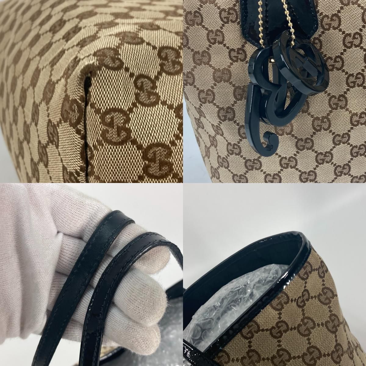 GUCCI グッチ ショルダーバッグ GG ハート ロゴ 211975 GGキャンバス 