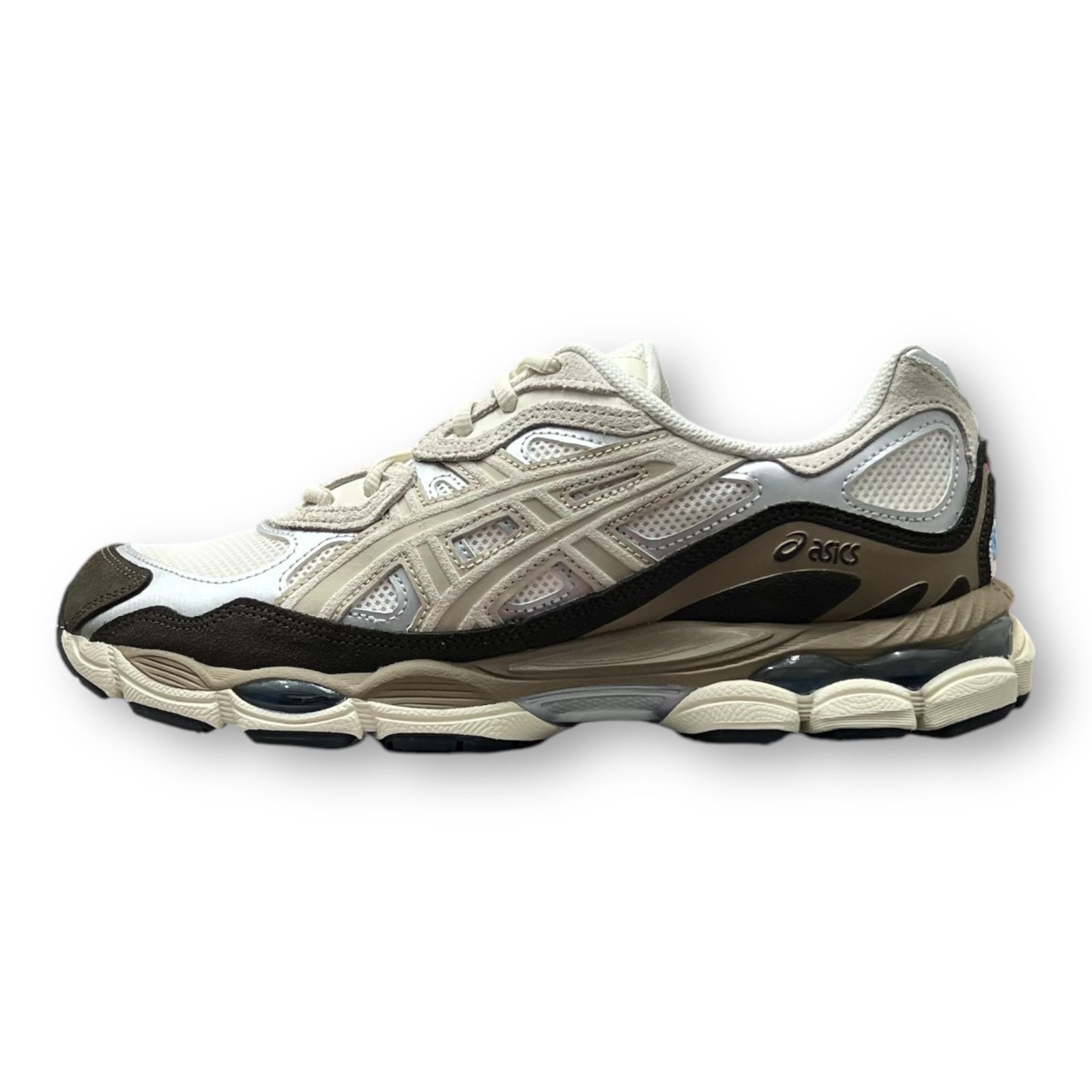 美品 asics GEL-NYC CREAM 1203A383-103 ゲルNYC スニーカー アシックス コンセプトクリーム 27.5cm 79281A1