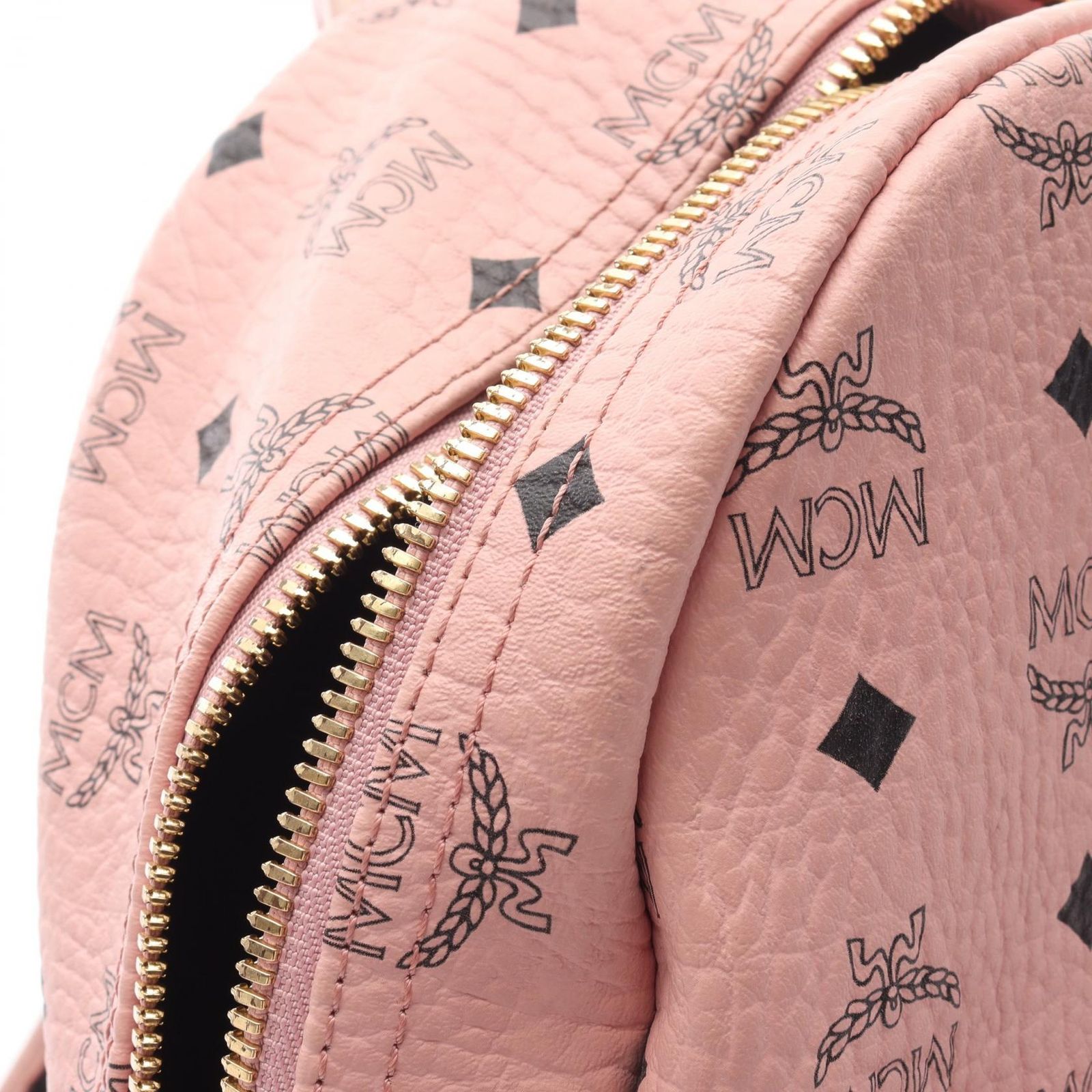 エム・シー・エム MCM リュックサック バックパック ヴィセトス ピンク 