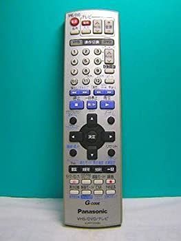 【】 パナソニック VHS DVD テレビリモコン EUR7720X80
