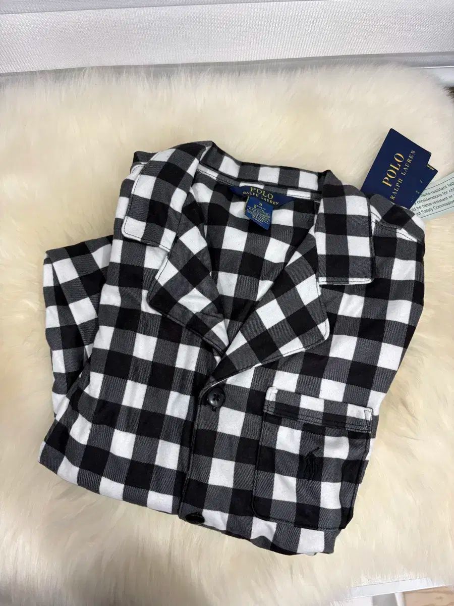 ポロ ボーイズ チェック パジャマ XL