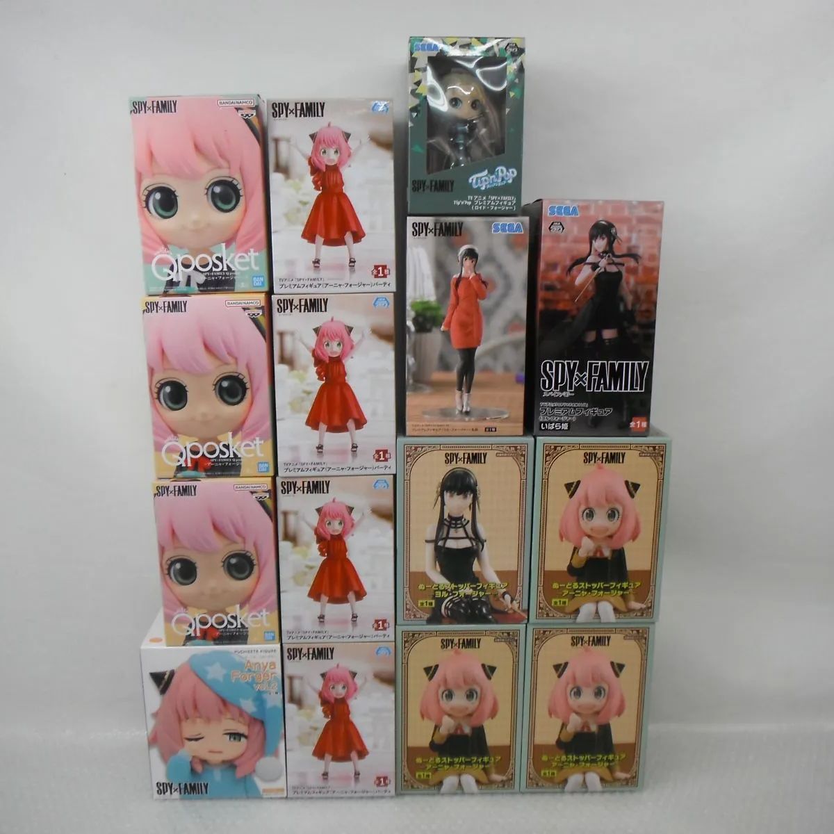 SPY×FAMILY フィギュア　セット　まとめ売り　バラ売り可　15点 スパイファミリー フィギュア まとめ売り 15点