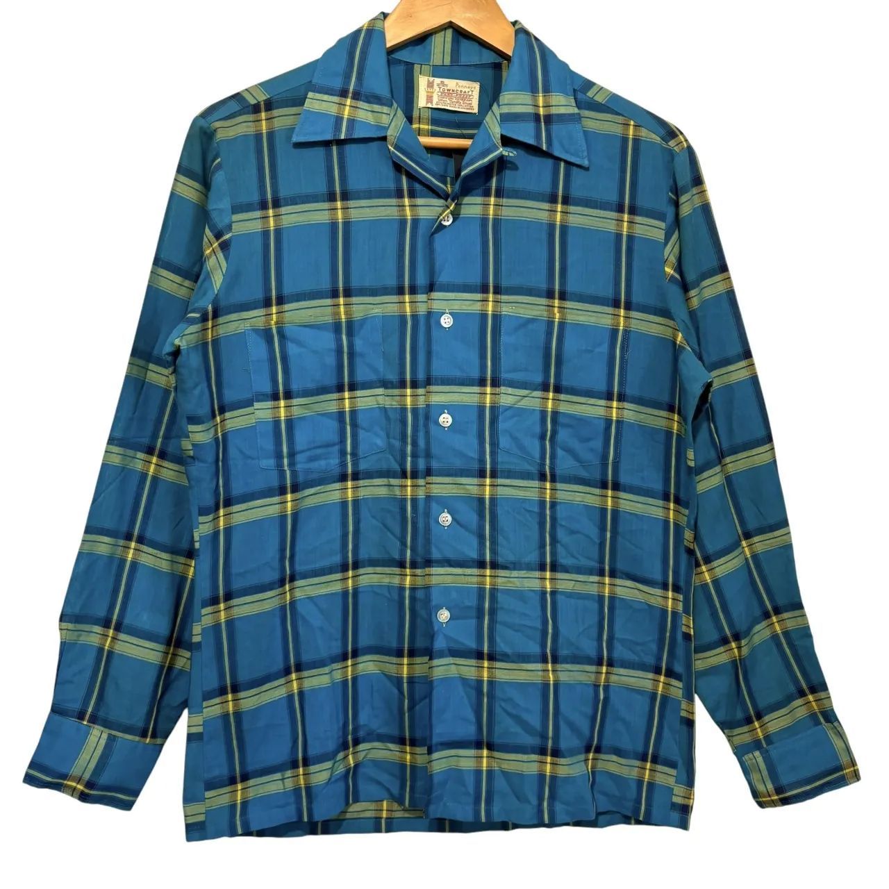 towncraft pennys 60-70s オープンカラー 開襟シャツ 70s