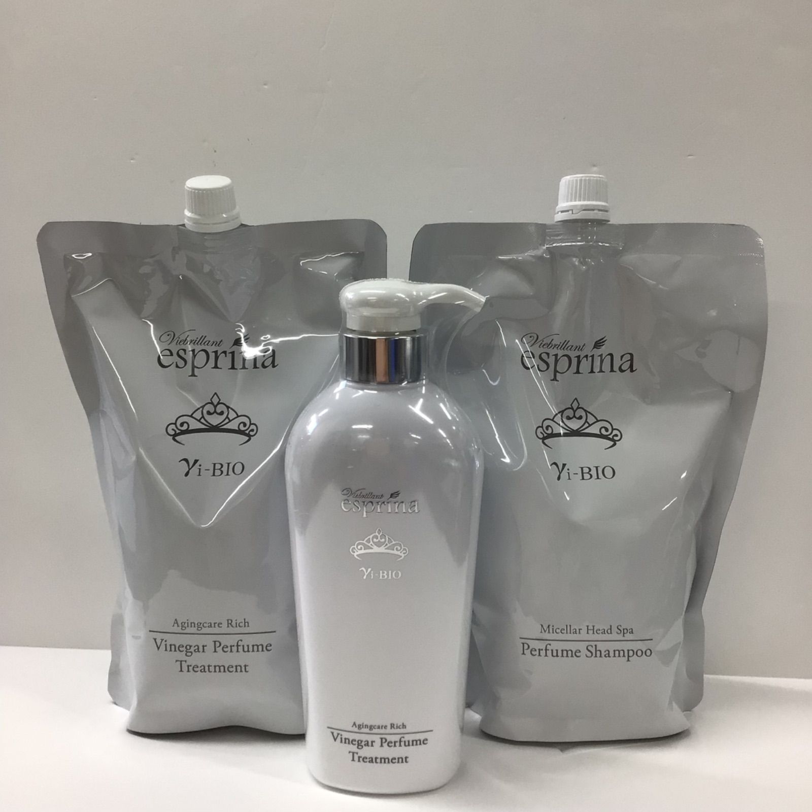 エスプリーナ濃密炭酸シャンプー＆トリートメント20thセット