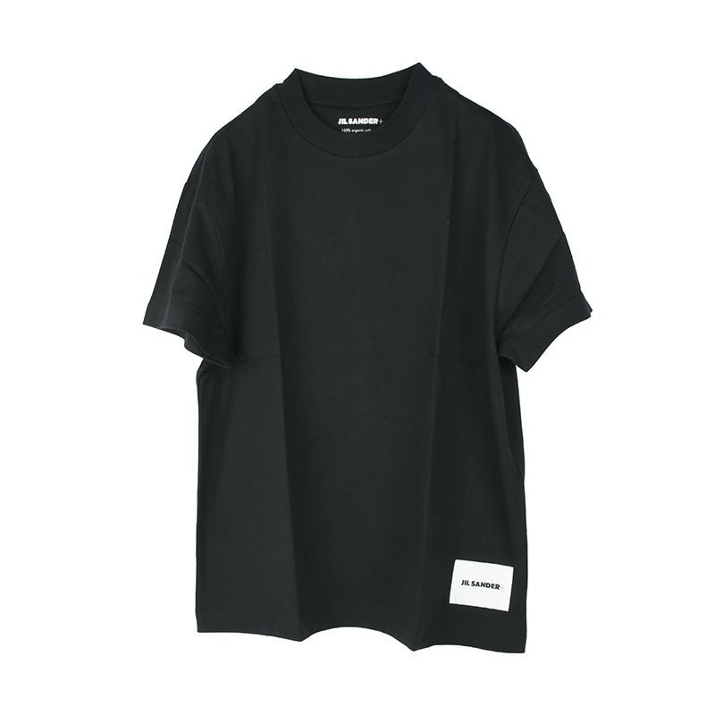 JIL SANDER ジルサンダー レディース ブラックTシャツ 3枚セット 