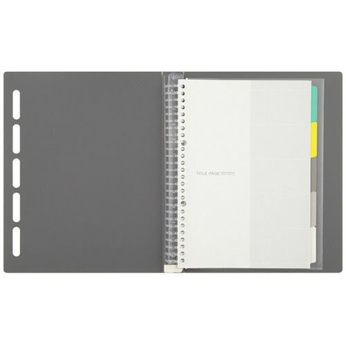  まとめ マルマン バインダー クラルテ B 5 グレー F 311 11 個別ホルダー ファイル バインダー ケース