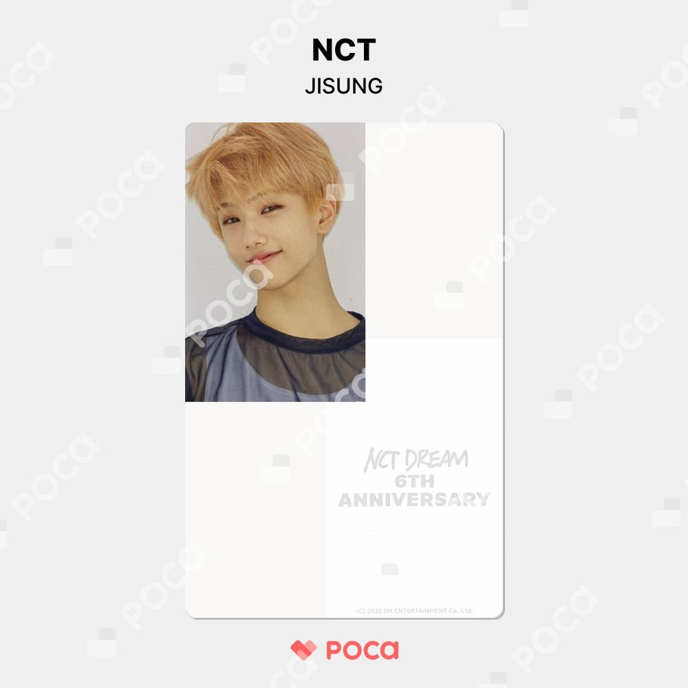 NCT チソン トレカ 6th Anniversary Repackage Photo Card Set