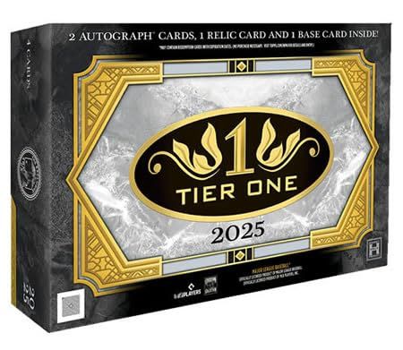 2025 TOPPS TIER ONE BASEBALL HOBBY BOX - トップス ティアーワン ベースボール ホビーボックス