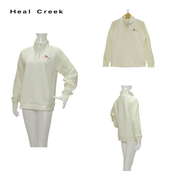 ヒールクリーク Heal Creek レディース 秋冬 メッシュ ジャガードミドラー サイズ42 002-35010