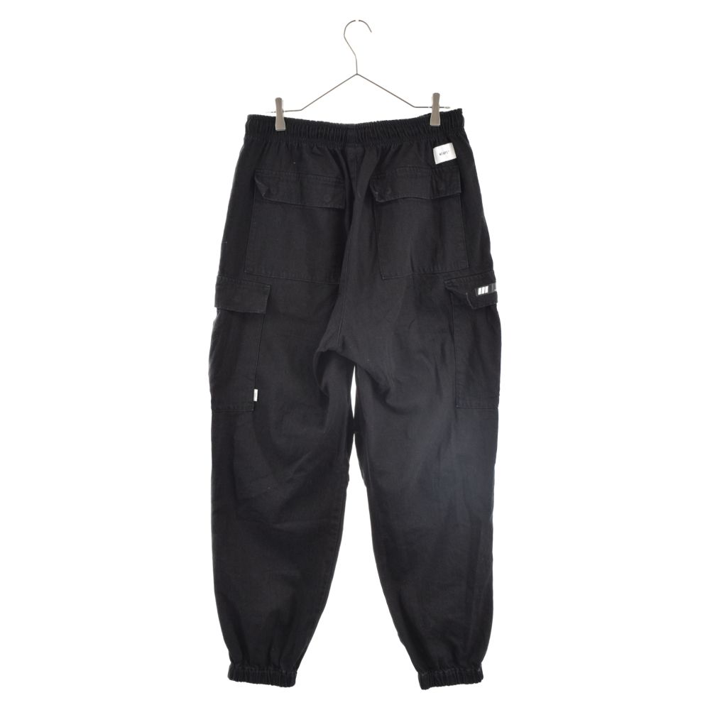 WTAPS (ダブルタップス) 23SS MILT2001 TROUSERS COTTON DENIM 231WVDT-PTM02 ミリタリー  コットンデニム トラウザー パンツ ブラック