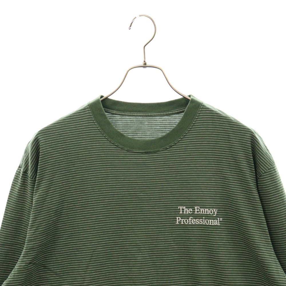 ENNOY (エンノイ) 21AW L/S Border Tee ロングスリーブ 長袖 ボーダー 