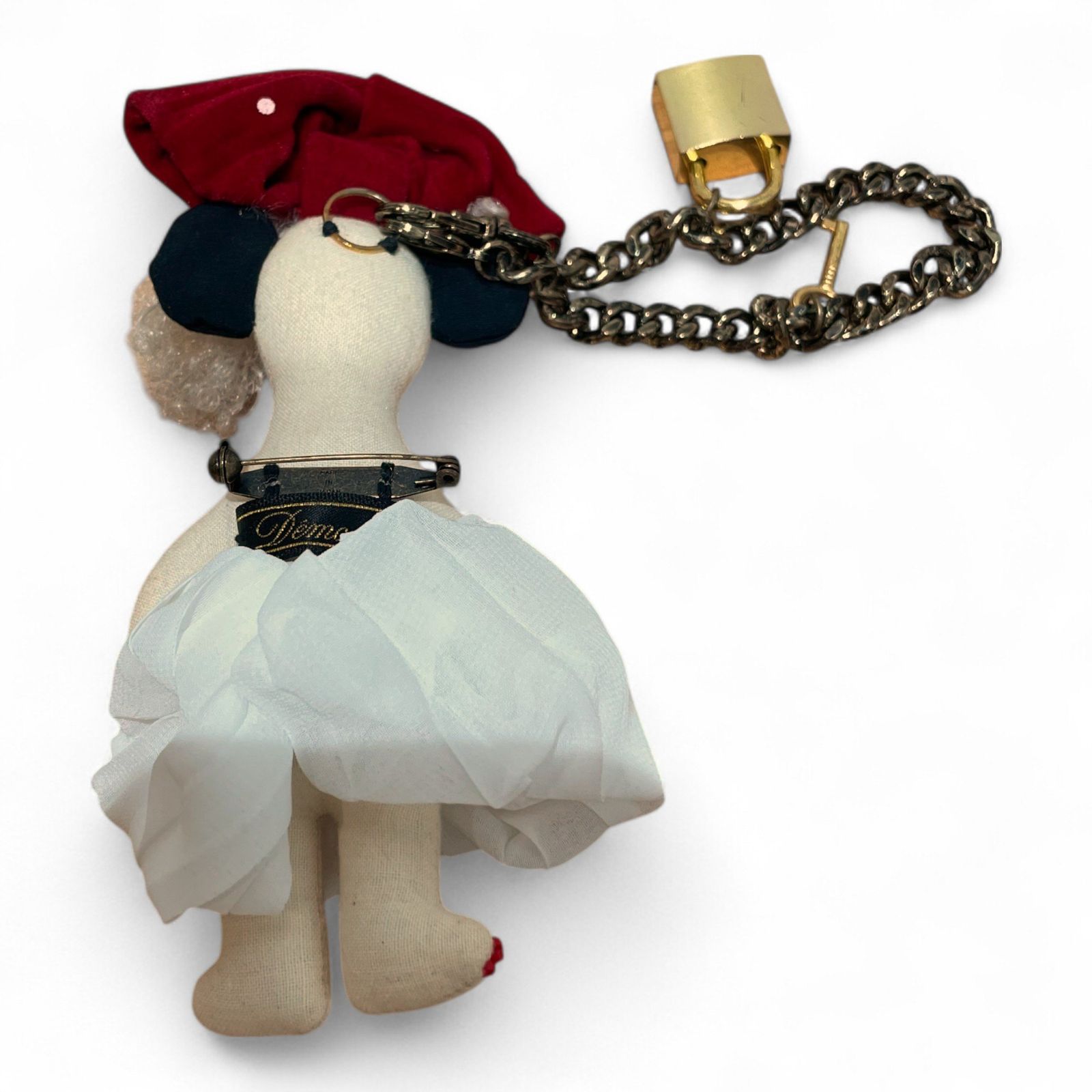Demodee】デモデ 美品！ ドールチャーム チャーム リボン