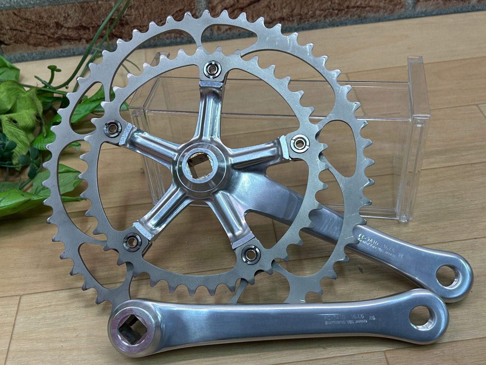 DURA-ACE   FC-7410 デュラエース 美品 シマノ デュラエース FC 7410 クランクセット Shimano dura