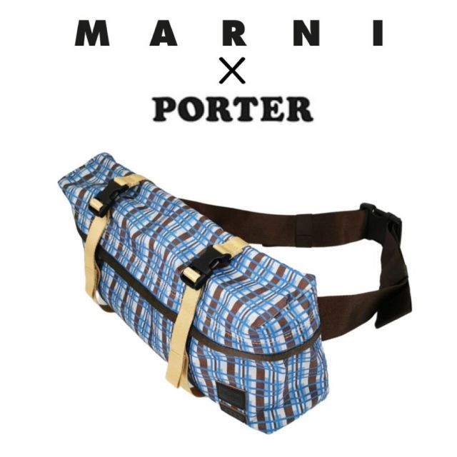 MARNIｘPORTER マルニxポーター ボディバッグ ウエストバッグ