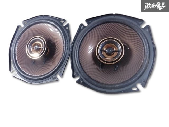 保証付 動作OK】 KENWOOD ケンウッド スピーカー 17cm 左右 2個