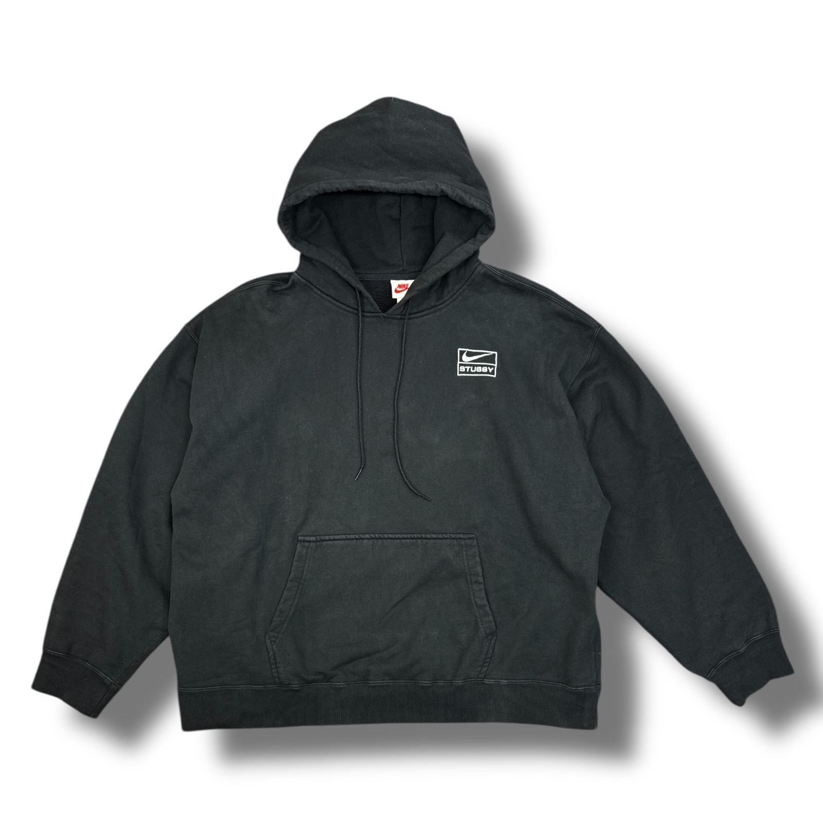 NIKE × STUSSY NRG WASHED HOODIE コラボ スウェット パーカー 
