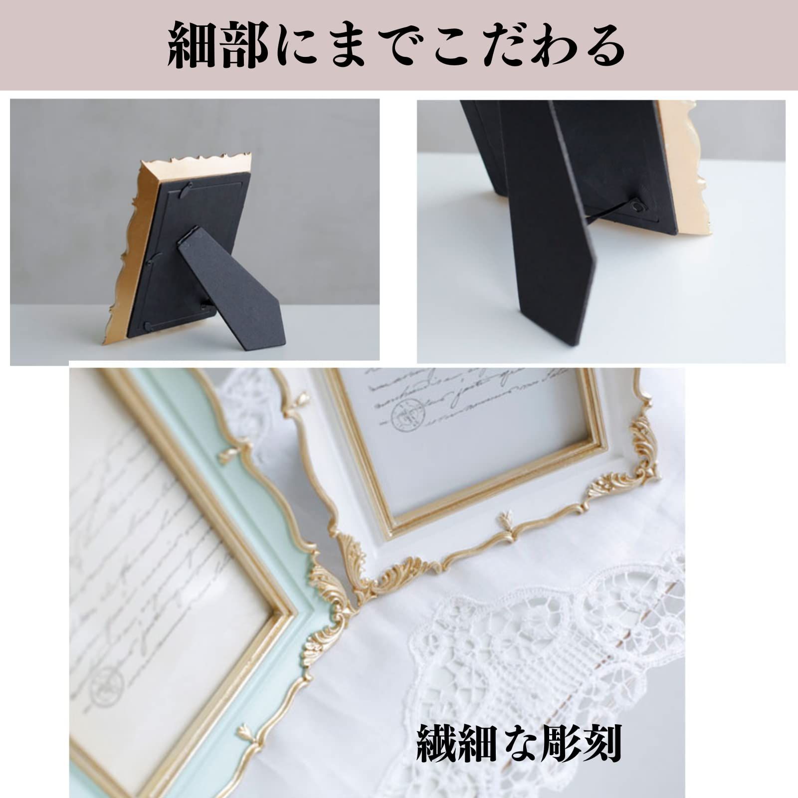 Quikaboo フォトフレーム アンティーク 写真立て 壁掛け ポスト Quikaboo フォトフレーム アンティーク 写真立て 壁掛け ポスト