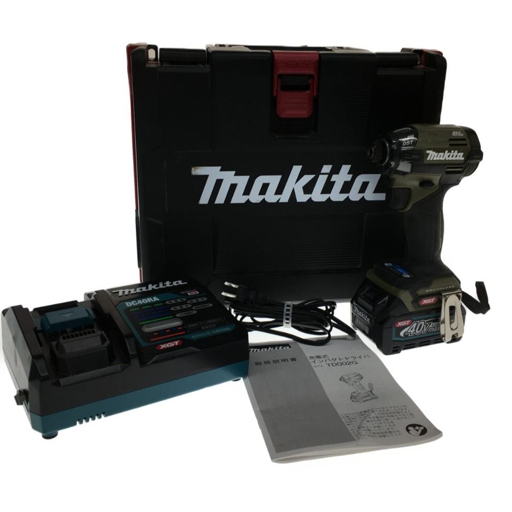 △△MAKITA マキタ 40v 充電式インパクトドライバ （充電器 バッテリー