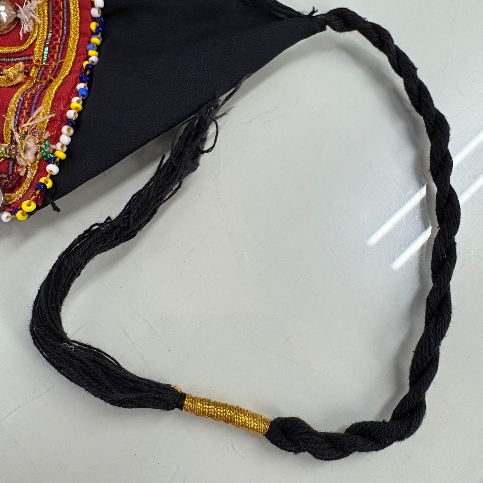 アフガンベルト コレクション モン族 刺繍ビーズベルト カレン族