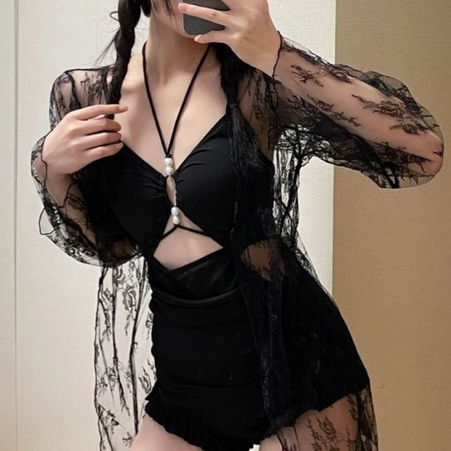 アリシアスタン 定番！リーフ柄ビキニトップ 山中美智子テラハ Mサイズ