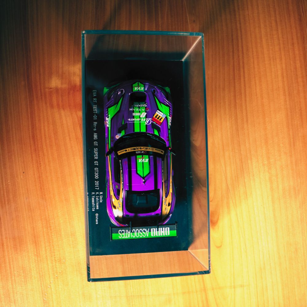 エブロ1/43 EVA RT TEST-01 Rn-s AMG GT 2017 ミニカー EBBRO SUPER GT