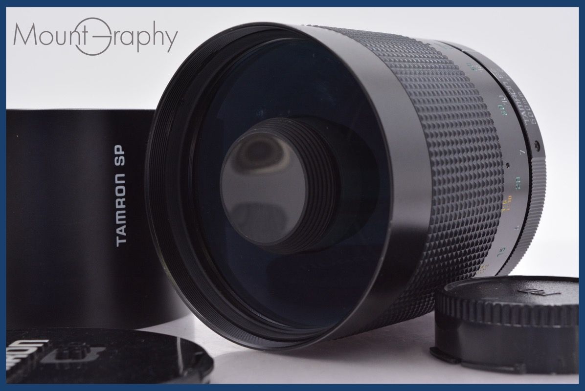 タムロン TAMRON SP 500mm F8 TELE MACRO アダプタ付 ☆良品☆ タムロン TAMRON SP 500mm F8 TELE MACRO BBAR MC 5° 前後