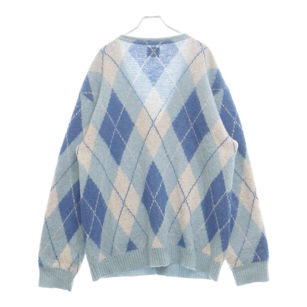 needles アーガイル柄　モヘアカーディガン 中古・古着通販】Needles (ニードルズ) MOHAIR CARDIGAN ARGYLE