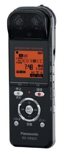 【中古】「非常に良い」Panasonic ICレコーダー ブラック RR-XR820-K 中古】「非常に良い」Panasonic ICレコーダー ブラック RR-XR820-K