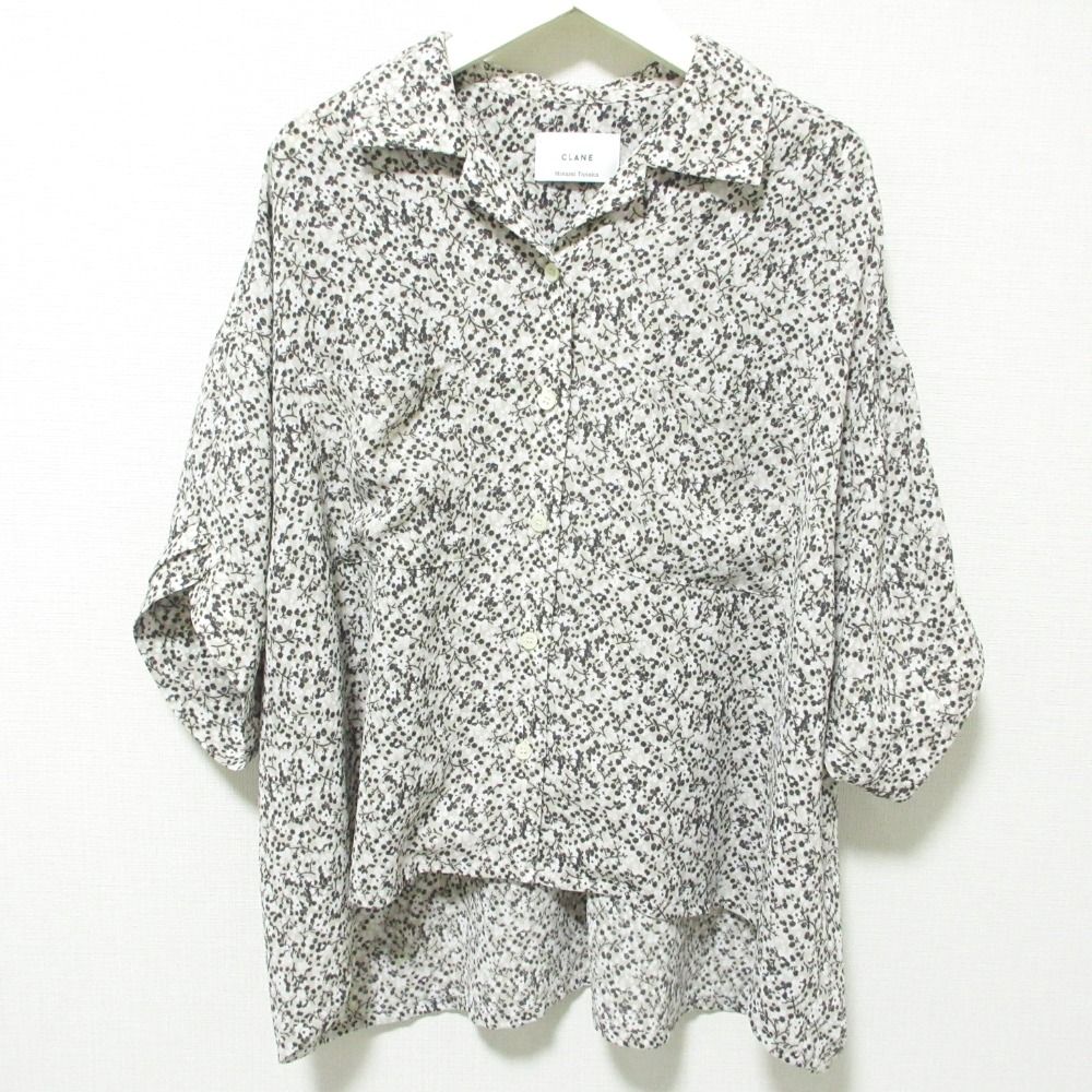 美品 MARGARET HOWELL マーガレットハウエル 半袖シャツ ブラウス 