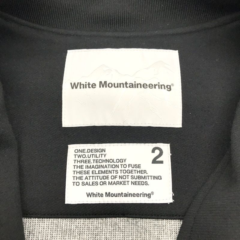 WHITE MOUNTAINEERING 23AW バーシティジャケット 美品 WM2373211 