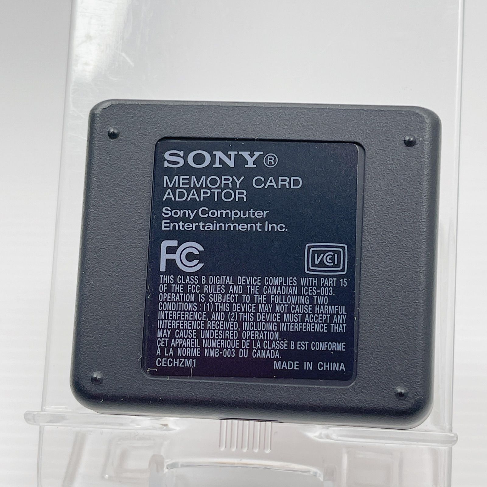 極美品 プレステ3 メモリーカード アダプター 動作確認済み SONY