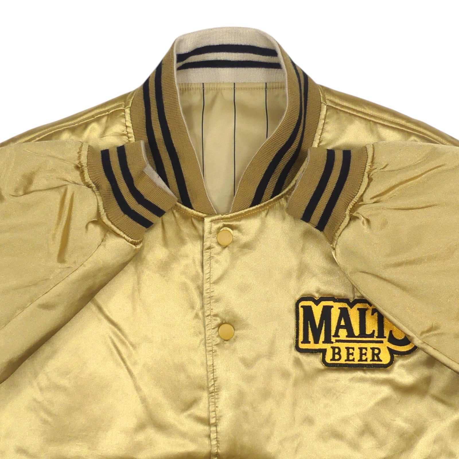 スタジャン BEER モルツビール 古着 MALT