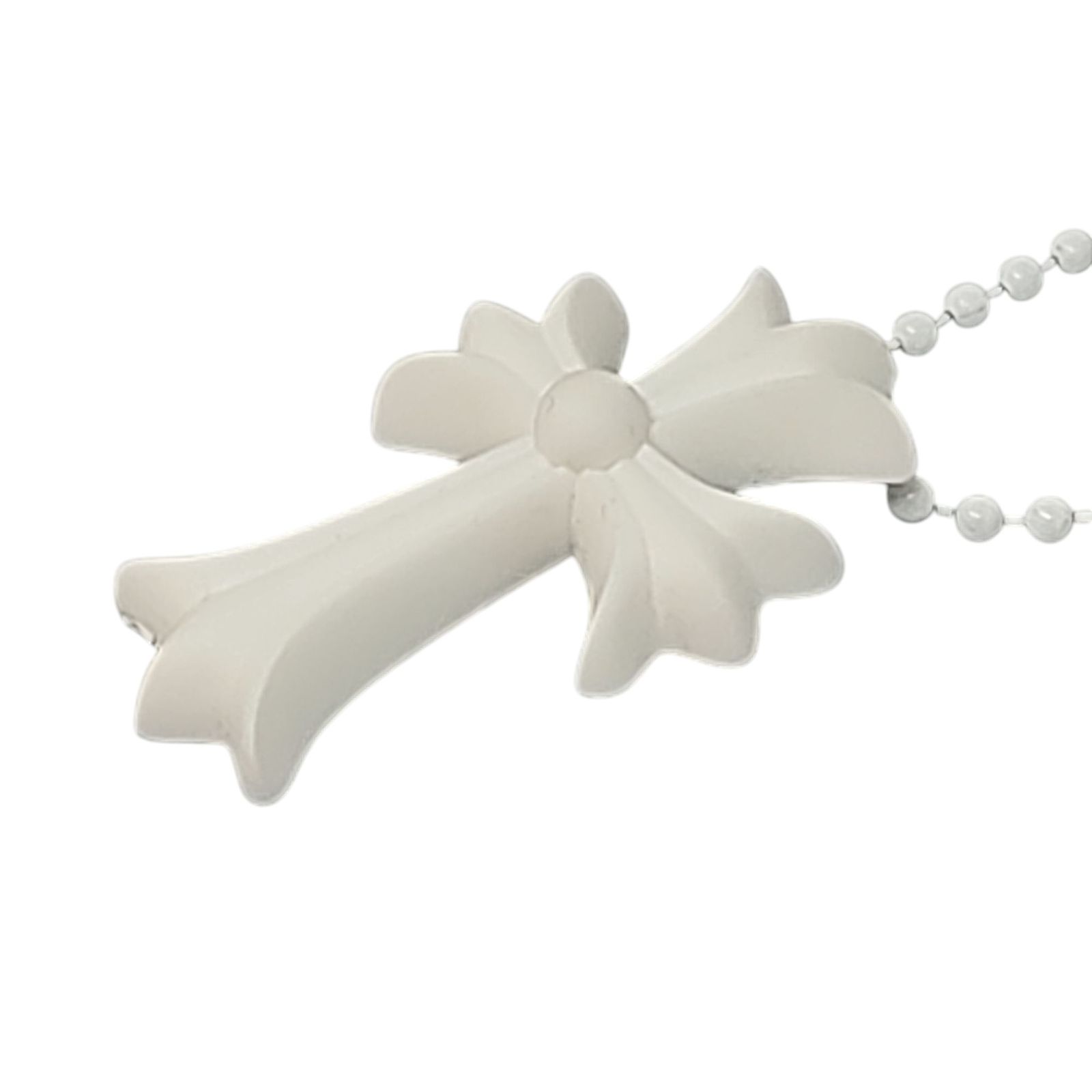 限定】Chrome Hearts シリコン ラバー CH クロス ネックレス (CHROME