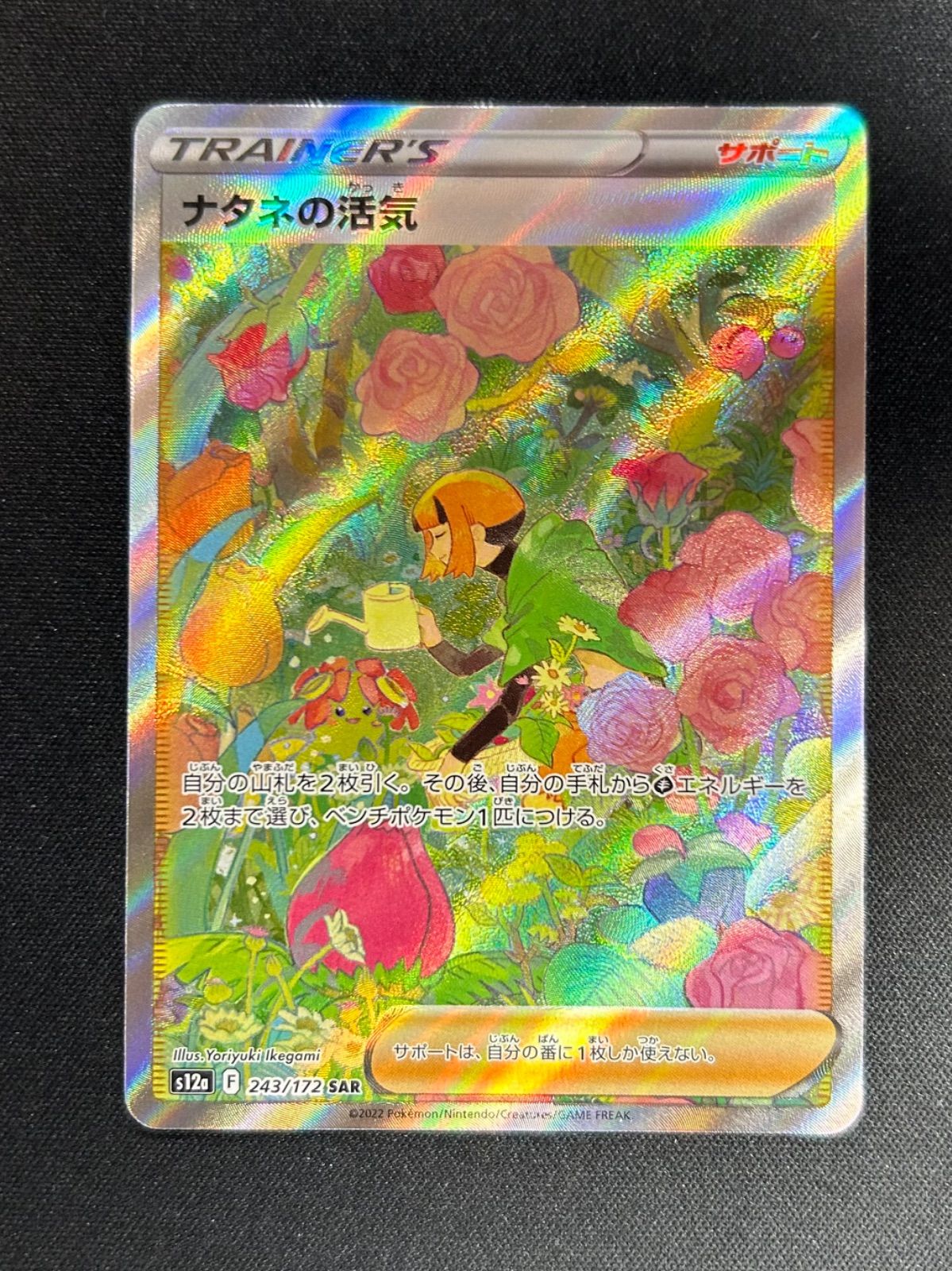 ポケモンカード ナタネの活気 SAR - メルカリ