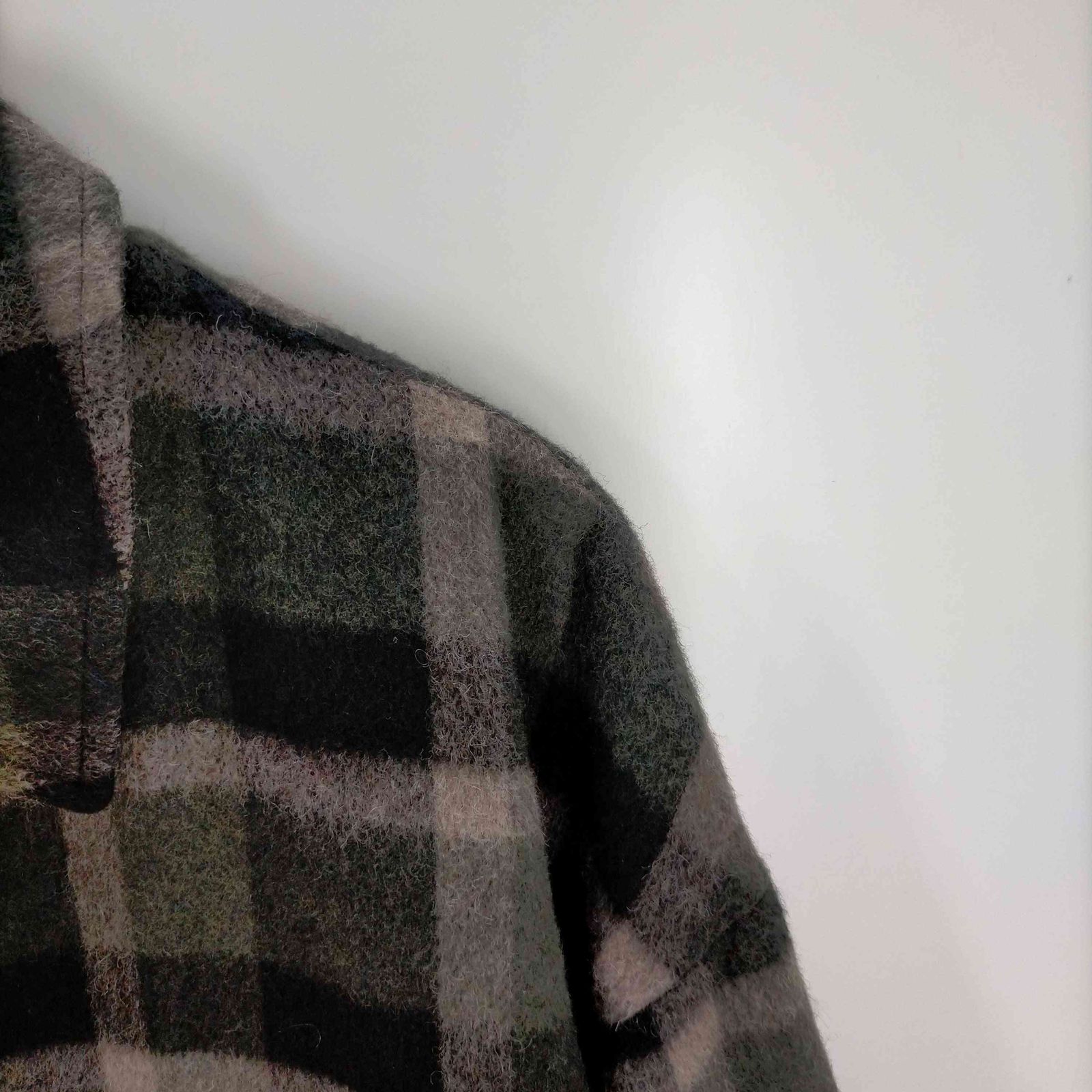 エムエスエムエル MSML WOOL CHECK COAT コート メンズ 表記無 - メルカリ