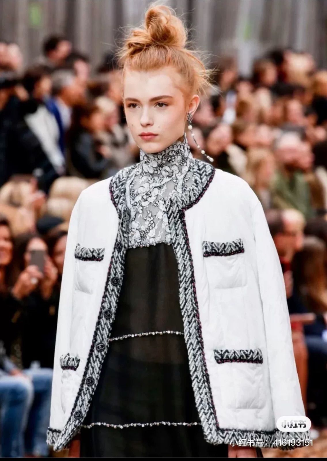 専用【CHANEL】シャネル7分丈 ジャケット 美品 CHANEL シャネル ジャケット ツイード ノーカラー ショート丈