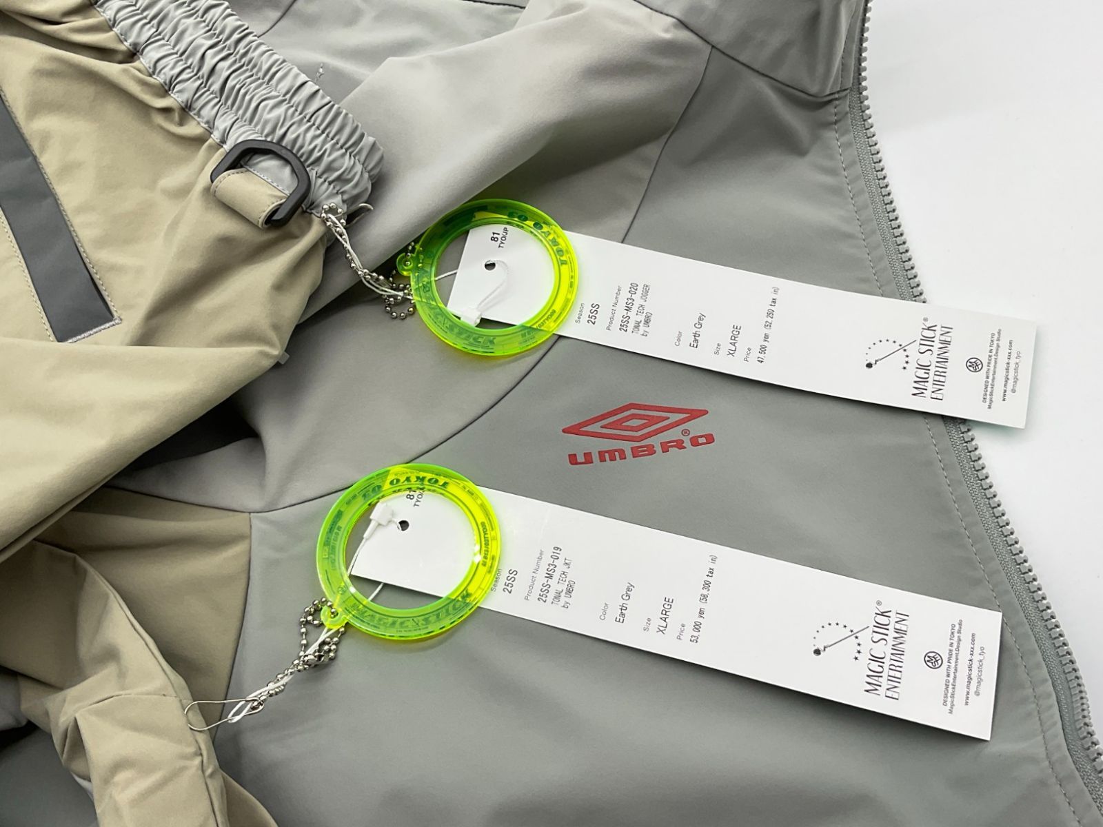 サイズXL【新品】MAGIC STICK UMBRO 25SS セットアップ