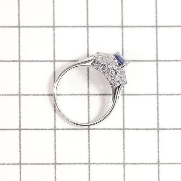 サファイア2.47ct D0.20ct pt900 ダイヤモンドリング | www.unimac.az