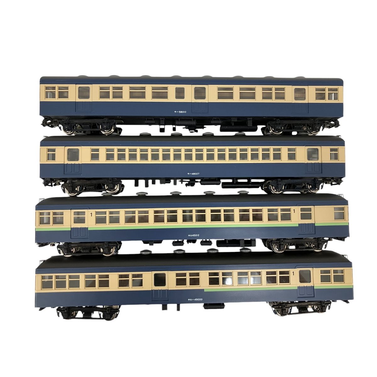 メーカー不明 サハ58 サハ48 サロ45 サロハ48 4点セット 鉄道