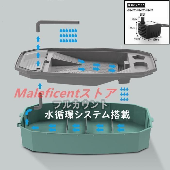 蓋つき ポンプ