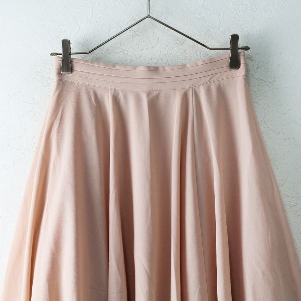 新品　ANAYI　アナイ　マットジョーゼットフレアスカート 定価3.9万 2021SS ANAYI アナイ マットジョーゼットフレア