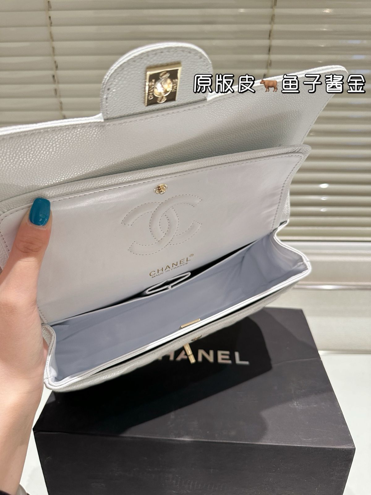今日 Chanel CF Classic Flap Bag シャネル CF クラシック フラップ バッグ DECORATOM_COM_BR