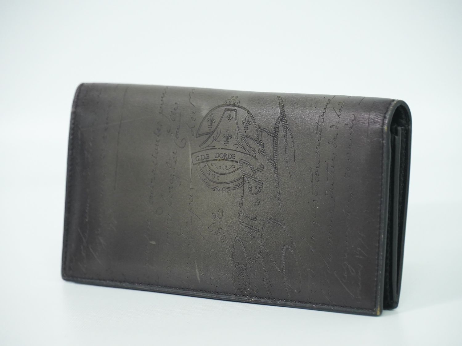 Berluti ベルルッティ カリグラフィー 長財布 札入れ BERLUTI(ベルルッティ) カリグラフィ ロング ジップウォレット