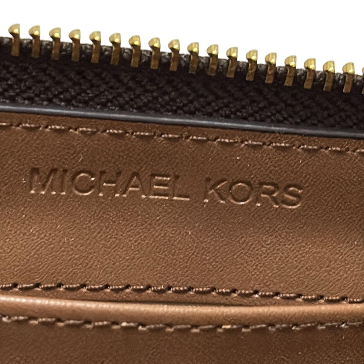 MICHAEL KORS(マイケルコース) 長財布 - ダークブラウン