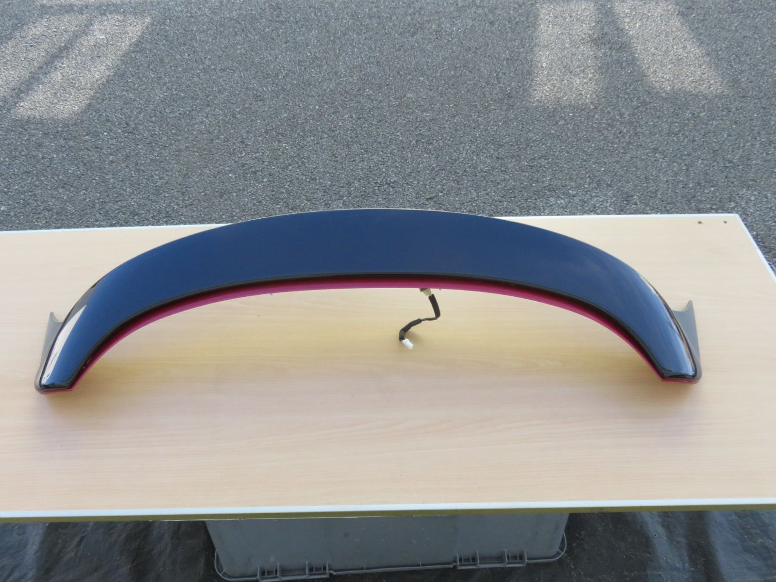 LA6741 マツダ BM5FS アクセラ 前期 リアスポイラー リアウイング 純正 BHN9-B0956 BM系 小傷