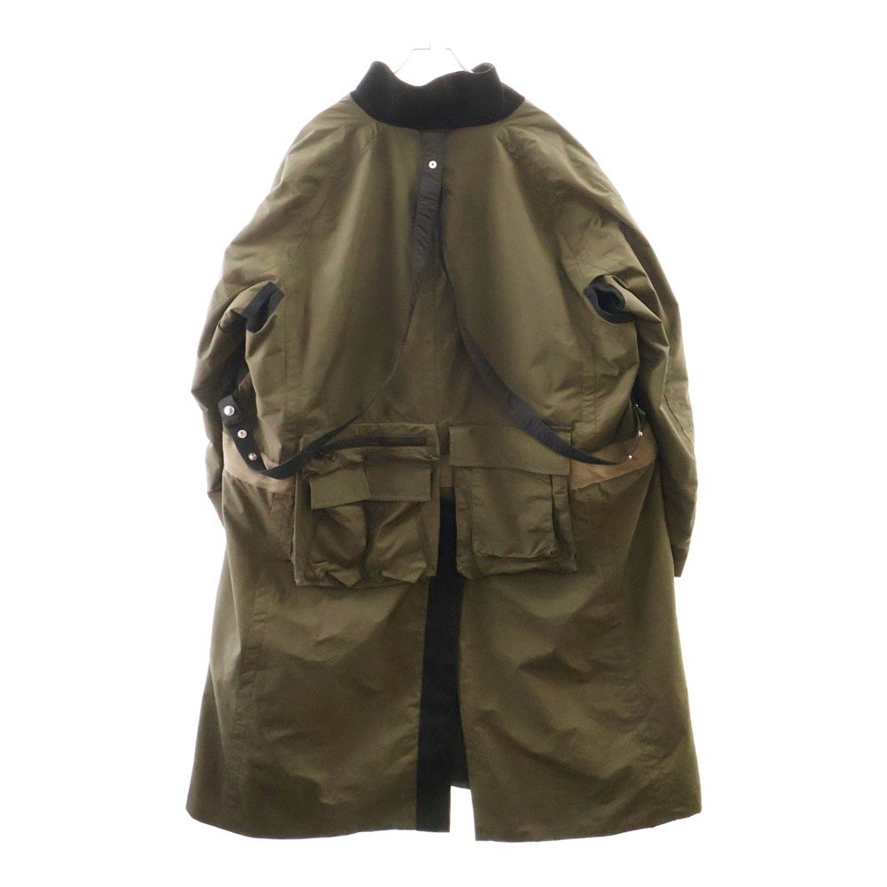 Sacai (サカイ) 23AW Matte Taffeta Reversible Coat リバーシブル