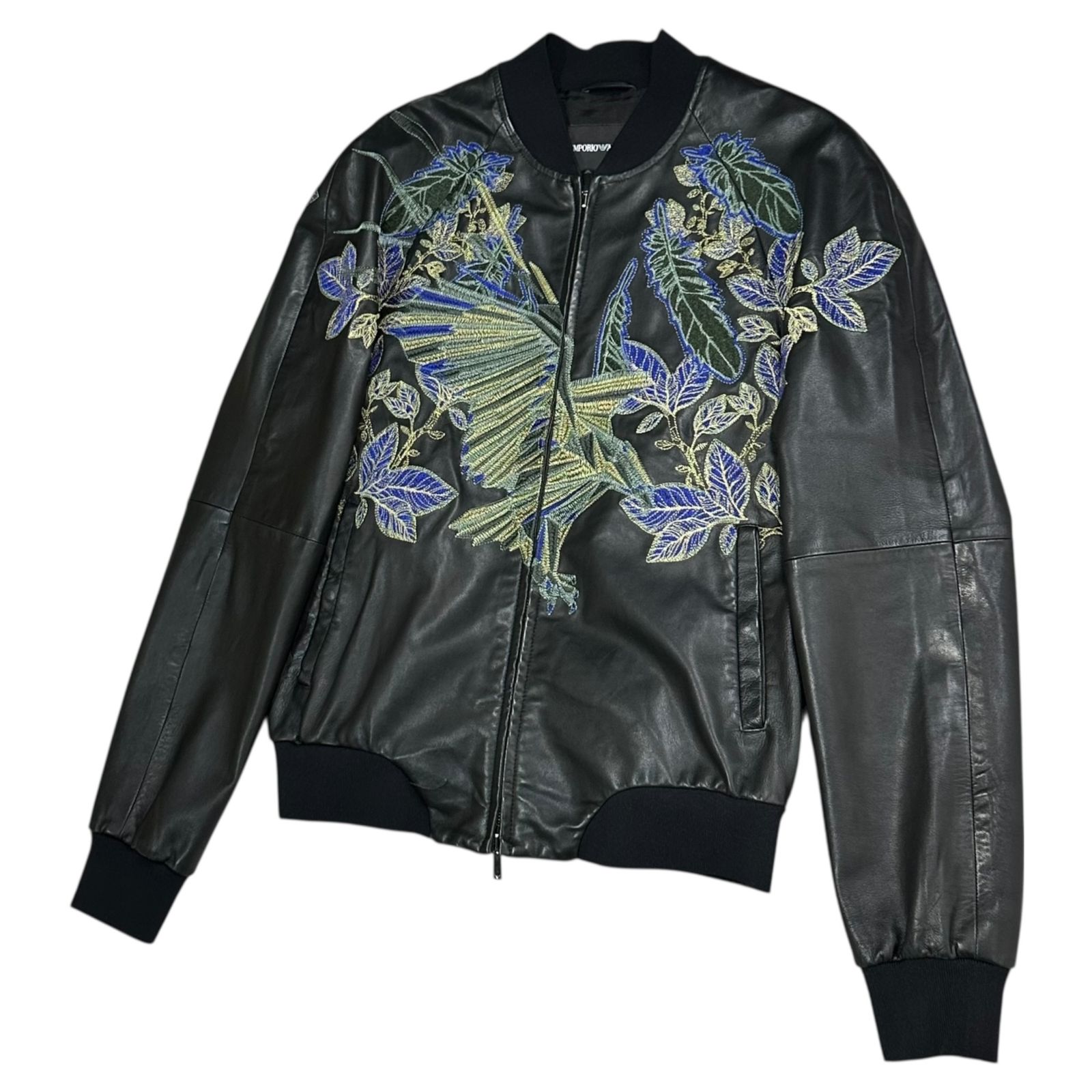 EMPORIO ARMANI(エンポリオアルマーニ) 17SS Plant Embroidery