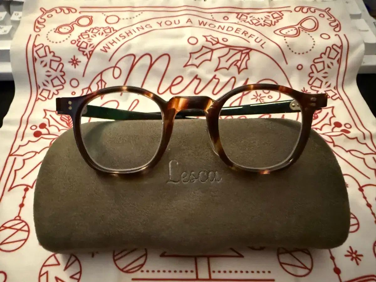 Lesca レスカ 50s ヴィンテージ メガネ